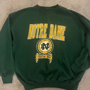 VINTAGE NOTRE DAME CREWNECK